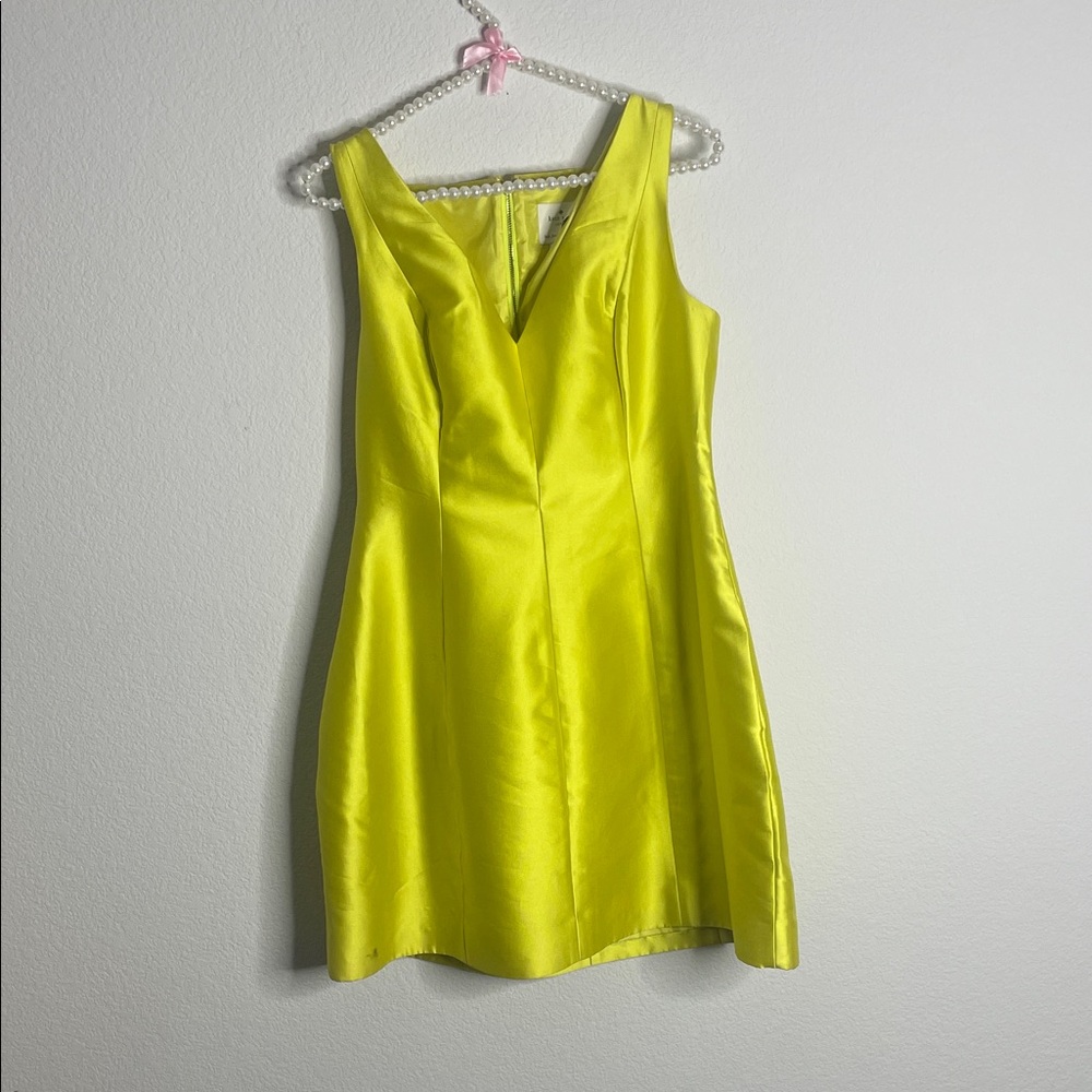 Kate Spade Vibrant Yellow Mini Dress